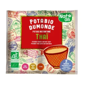 Supa instant stil thai cu legume bio 2 buc x 8.5g 17g Nat-ali