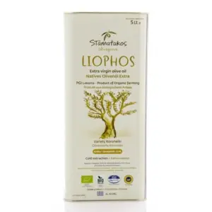 Ulei de masline extravergin liophos bio 5l Stamatakos Olivegrove