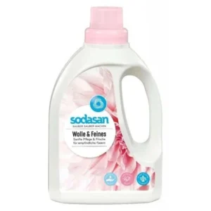 Detergent lichid pentru rufe delicate, lana si matase ecologic 750ml Sodasan
