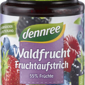 Gem de fructe de padure bio 340g Dennree