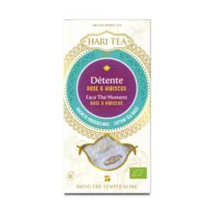 Ceai face the moment - trandafiri si hibiscus bio 10dz x 2g 20g Hari Tea