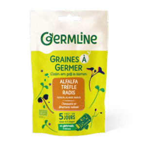 Mix alfalfa, trifoi, ridiche pentru germinat bio 150g Germline