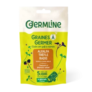 Mix alfalfa, trifoi, ridiche pentru germinat bio 150g Germline
