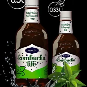 Kombucha cu aronia 500ml Kombucha Life