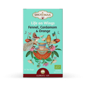 Ceai elements - life on wings - fenicul, cardamom si portocala bio 16dz x 2g 32g Shotimaa