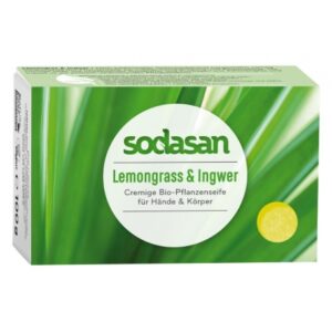 Sapun crema cu lemongrass si ghimbir ecologic 100g Sodasan