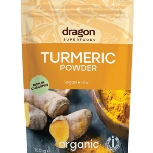 Turmeric pudra bio 150g Dragon Superfoods