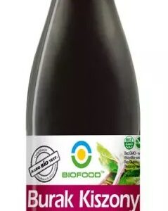 Suc de sfecla rosie lactofermentata bio 500ml Biofood