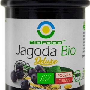 Afine de padure intregi in sirop de agave bio 200g Biofood