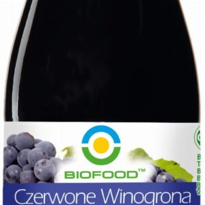 Suc de struguri rosii bio 300ml Biofood