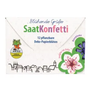 Confetti cu seminte de flori decorative bio 12 bucati Aries