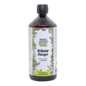 Fertilizant de origine vegetala pentru ierburi aromatice ecologic 1l Aries