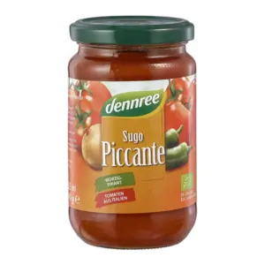 Sos de rosii picant bio 340g Dennree